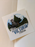 Make Victoria Choices Round Vinyl Sticker